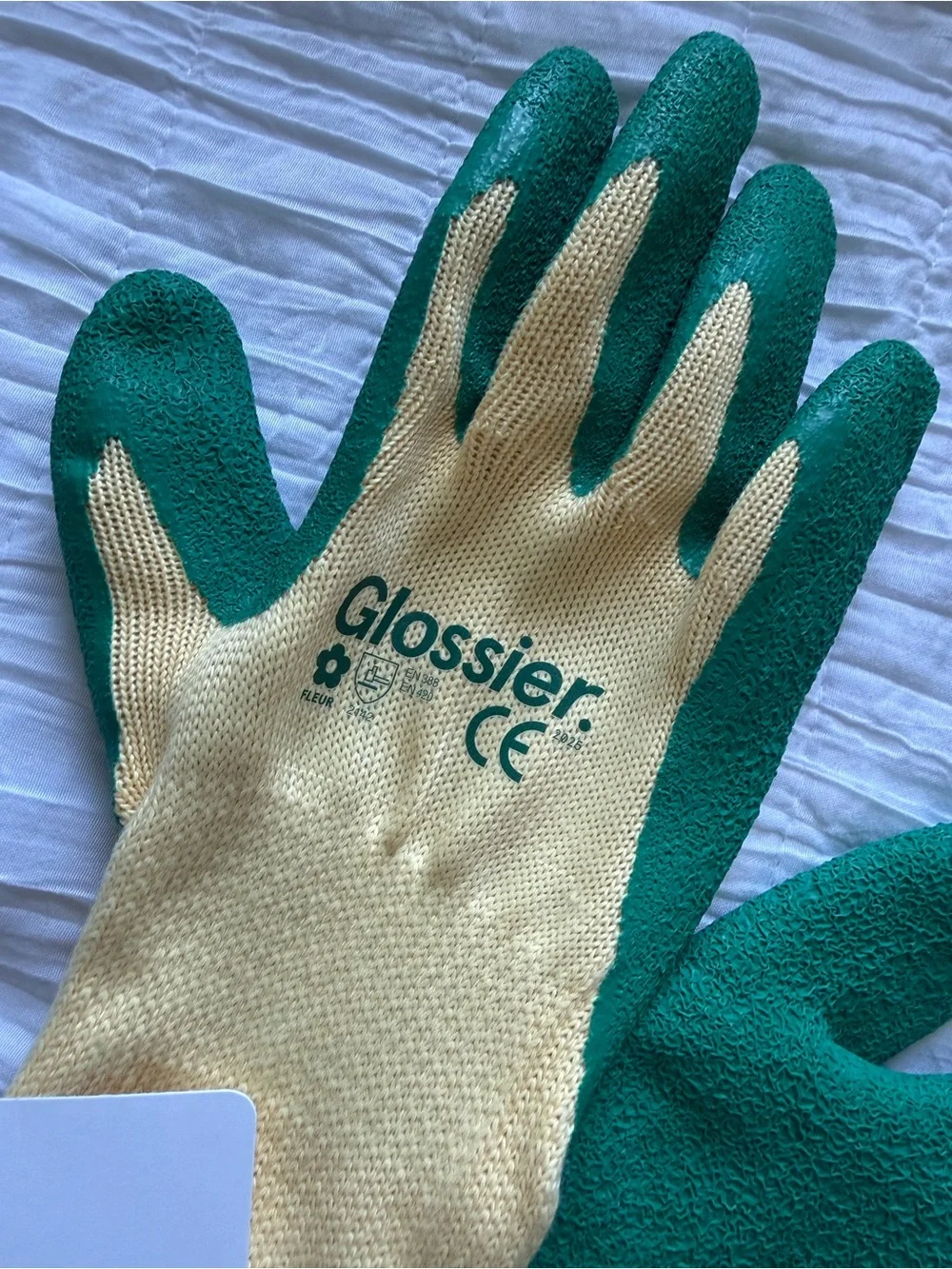 Glossier Fleur Collectible Gardening Gloves